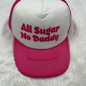 FRANCESCAS✨Pink and White Trucker Hat